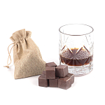 Камни для охлаждения виски из красного лемезита Natural Stone Cube варинант исполнения - 6 | Loft Concept в Барнауле