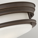 Потолочный светильник для ванных комнат со стеклянным плафоном в форме перевернутого конуса Hinkley варинант исполнения - 23 | Loft Concept в Барнауле