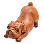 Статуэтка деревянная в виде собаки Puppy варинант исполнения - 1 | Loft Concept в Барнауле