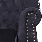 Кресло Charlie Armchair black velour варинант исполнения - 5 | Loft Concept в Барнауле