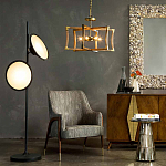 Торшер черный с 2-мя большими лампами Black Diffusers варинант исполнения - 3 | Loft Concept в Барнауле