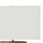 Настольная лампа с прямоугольным белым абажуром Skillful Face варинант исполнения - 2 | Loft Concept в Барнауле