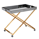 Стол сервировочный с зеркальной столешницей Splendid Serving Table варинант исполнения - 2 | Loft Concept в Барнауле