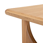 Стол журнальный из массива и шпона дуба Oak Essence Carden варинант исполнения - 5 | Loft Concept в Барнауле