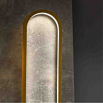 Бра с овальной рамойцвета латунь и черным кругом в центре Midnight Orbit варинант исполнения - 4 | Loft Concept в Барнауле