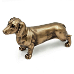 Статуэтка такса с реалистичными деталями и гладкой поверхностью Dachshund Style варинант исполнения - 1 | Loft Concept в Барнауле