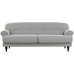 Трехместный диван Garner Grey Ornament Sofa варинант исполнения - 1 | Loft Concept в Барнауле