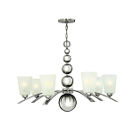 Люстра с матовыми конусными плафонами и декоративными элементами в форме шаров Hinkley варинант исполнения - 14 | Loft Concept в Барнауле