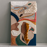 Тканый вручную текстильный гобелен Orchid варинант исполнения - 4 | Loft Concept в Барнауле