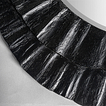 Зеркало в фактурной черной раме в современном стиле Black Maelstrom варинант исполнения - 4 | Loft Concept в Барнауле