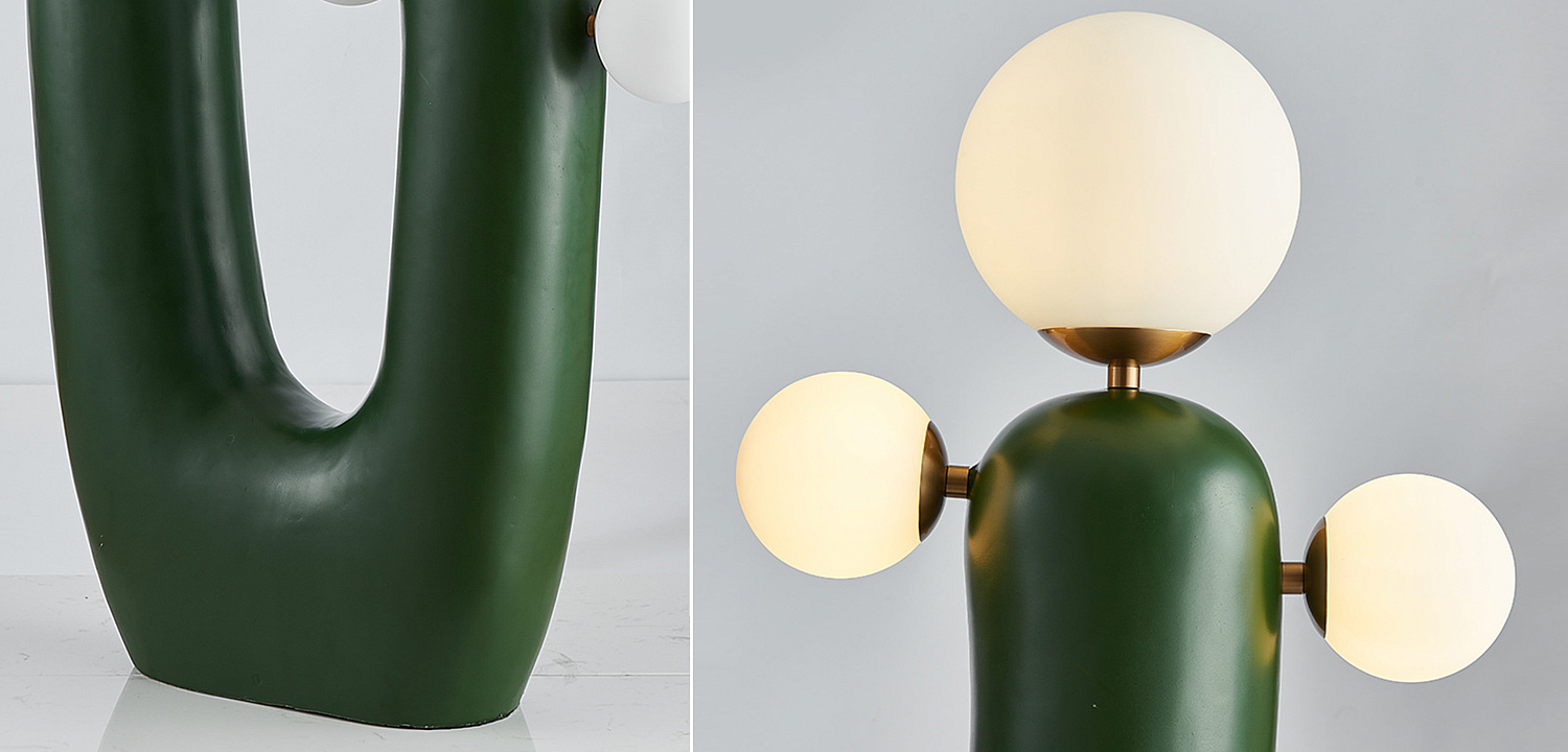 Торшер Oo Flor Lamp Green Торшер Oo Flor Lamp Green - Loft-Concept в Барнауле