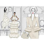 Megan Hess. Elegance варинант исполнения - 3 | Loft Concept в Барнауле