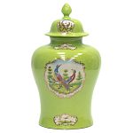Фарфоровая ваза с крышкой Eden Garden варинант исполнения - 1 | Loft Concept в Барнауле