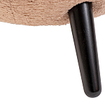 Кресло розовое с обивка из искусственного каракуля Iconic Creation варинант исполнения - 4 | Loft Concept в Барнауле