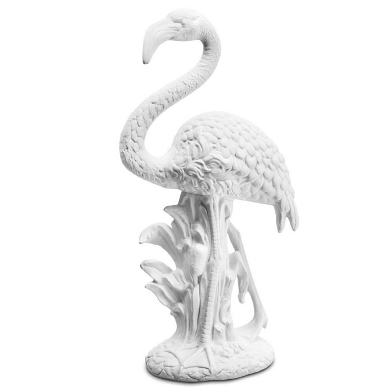 Статуэтка Flamingo Bisc. Белый Статуэтка Flamingo Bisc. Белый в Барнауле | Loft Concept