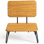 Кресло с каркасом из акации Hanley Wooden Chair варинант исполнения - 3 | Loft Concept в Барнауле