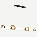 Светодиодный подвесной светильник Rovelly Black варинант исполнения - 2 | Loft Concept в Барнауле