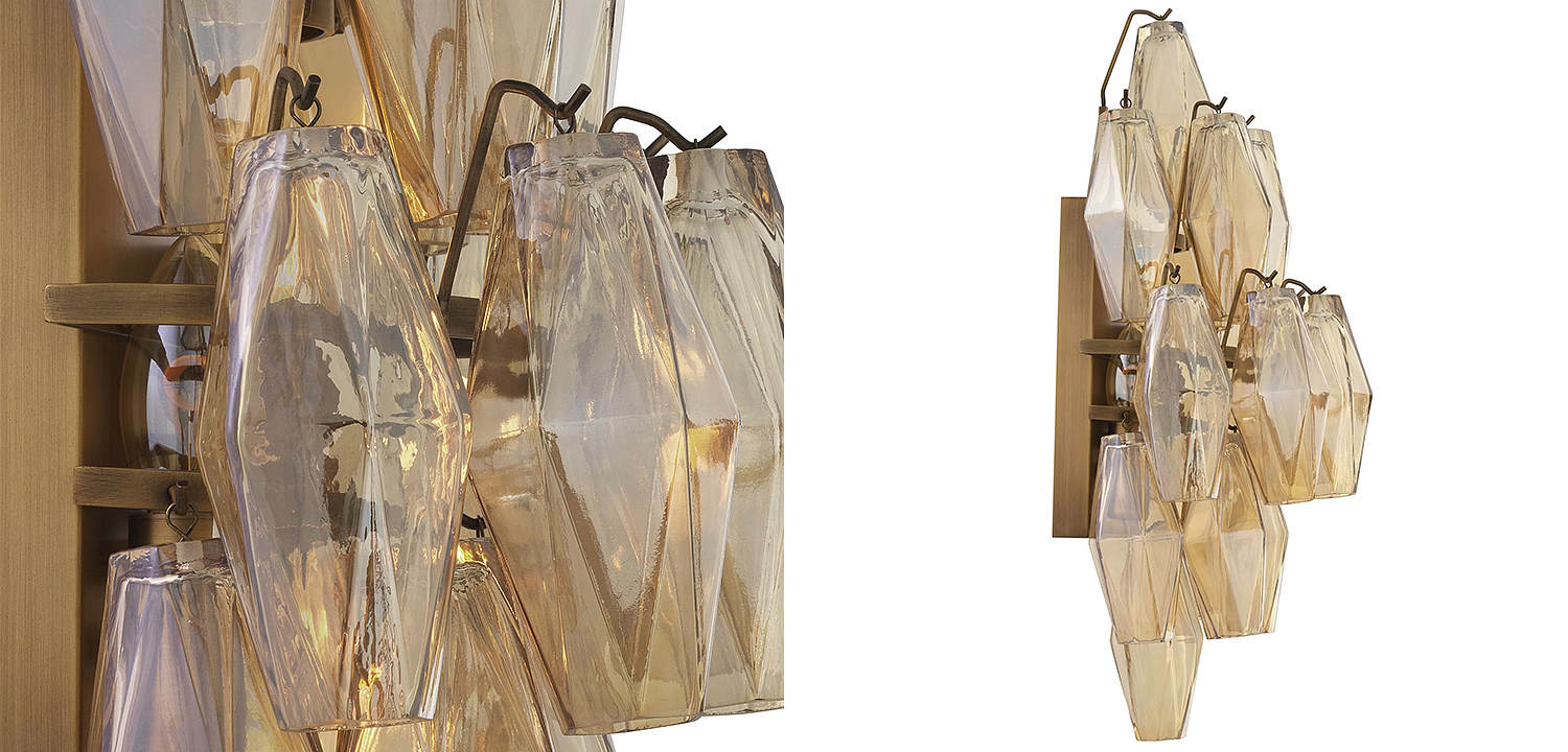 Бра Eichholtz Wall Lamp Benini Amber Бра Eichholtz Wall Lamp Benini Amber - Loft-Concept в Барнауле
