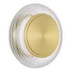 Бра круглое золото/прозрачный Plumpness LED 7 варинант исполнения - 2 | Loft Concept в Барнауле