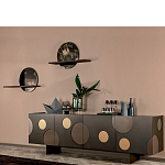 Дизайнерский комод с декором в виде круглых элементов на фасаде Matisse варинант исполнения - 4 | Loft Concept в Барнауле