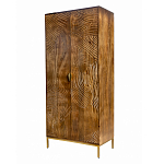 Распашной шкаф с фактурным фасадом Termite варинант исполнения - 2 | Loft Concept в Барнауле