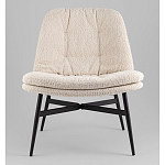 Кресло лаунж Tail молочный варинант исполнения - 4 | Loft Concept в Барнауле