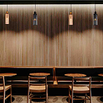 Подвесной светильник с рифленым стеклянным плафоном цилиндрической формы ARTICOLO варинант исполнения - 5 | Loft Concept в Барнауле