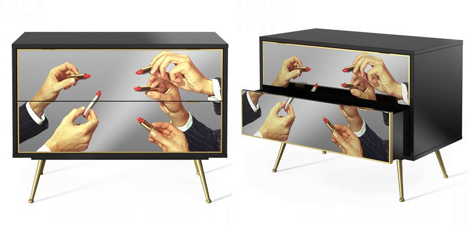 Комод Seletti Chest of Two Drawers Lipstick Комод Seletti Chest of Two Drawers Lipstick - Loft-Concept в Барнауле
