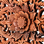 Панно из дерева квадратное Tracery Panel With Trees варинант исполнения - 2 | Loft Concept в Барнауле