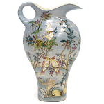 Фарфоровый кувшин с попугаями Eden Garden варинант исполнения - 2 | Loft Concept в Барнауле