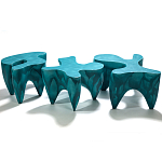 Комплект кофейных столиков Vorlon River three tables варинант исполнения - 2 | Loft Concept в Барнауле