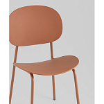 Стул Edie пластик коричневый варинант исполнения - 2 | Loft Concept в Барнауле