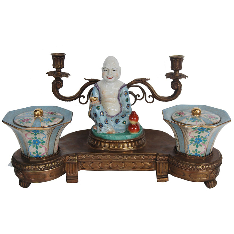 Подсвечник Chinese Tea Бронза Мульти Подсвечник Chinese Tea Бронза Мульти в Барнауле | Loft Concept