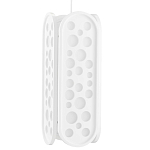 Подвесной светильник белый овальный White Holes варинант исполнения - 3 | Loft Concept в Барнауле