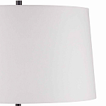 Торшер с основанием в виде стебля с листьями и тканевым абажуром Flowing Leaves варинант исполнения - 4 | Loft Concept в Барнауле