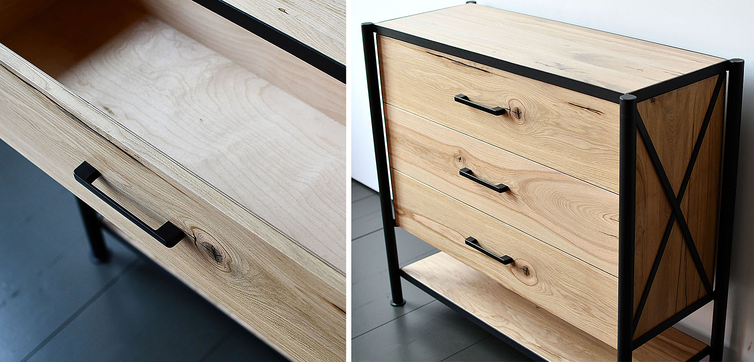 Комод в стиле лофт Terrence Industrial Metal Rust Chest of Drawers Комод в стиле лофт Terrence Industrial Metal Rust Chest of Drawers - Loft-Concept в Барнауле