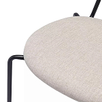 Стул с мягким сиденьем Stool Loft Light Brown варинант исполнения - 7 | Loft Concept в Барнауле