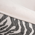 Кресло без подлокотников бежевое с принтом Macrocosm варинант исполнения - 3 | Loft Concept в Барнауле