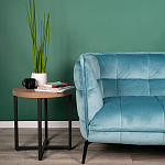 Стол журнальный круглый в стиле лофт Urban Style Space 2 варинант исполнения - 4 | Loft Concept в Барнауле