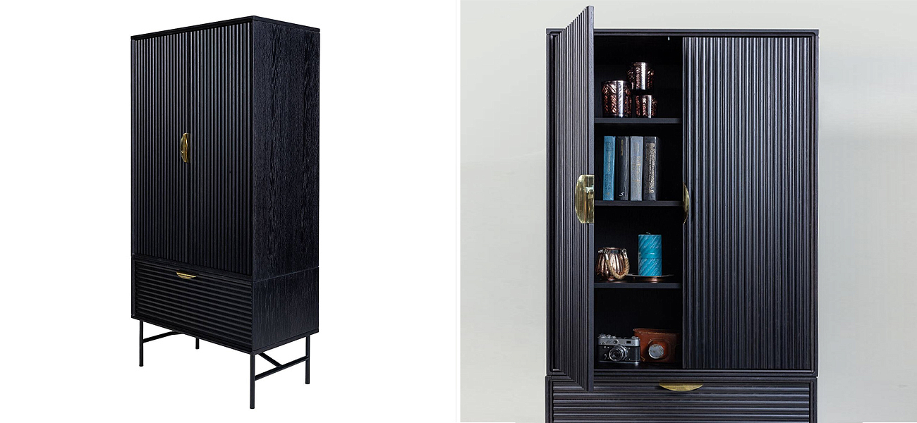 Шкаф Antique Order Черный Шкаф Antique Order Черный - Loft-Concept в Барнауле