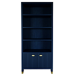 Книжный Стеллаж Elsa Dreams Blue с задней стенкой варинант исполнения - 6 | Loft Concept в Барнауле