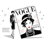 Megan Hess. Coco Chanel: The Illustrated World of a Fashion Icon варинант исполнения - 2 | Loft Concept в Барнауле