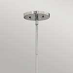 Подвесной светильник с матовым стеклянным коническим плафоном в современном стиле Hinkley варинант исполнения - 3 | Loft Concept в Барнауле