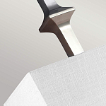 Бра с прямоугольным тканевым абажуром белого цвета Feiss варинант исполнения - 3 | Loft Concept в Барнауле