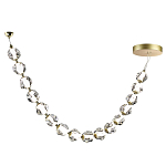 Подвесной светильник из прозрачных шаров Bubbles Bocci варинант исполнения - 7 | Loft Concept в Барнауле