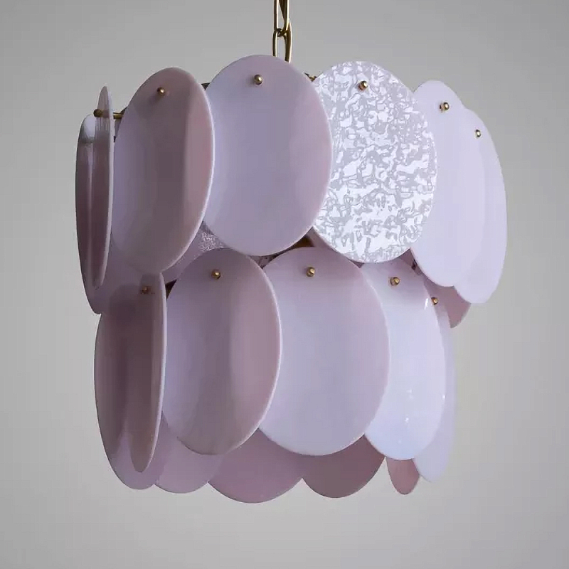 Люстра Pink Sunset Розовый Золотой Люстра Pink Sunset Розовый Золотой в Барнауле | Loft Concept