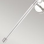 Бра с белым абажуром в форме конуса и прозрачным декоративным кольцом Quoizel варинант исполнения - 7 | Loft Concept в Барнауле