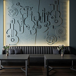 Барельеф ORCHESTRA варинант исполнения - 1 | Loft Concept в Барнауле