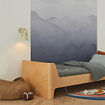 Корзина синяя Elewisa Wicker Basket варинант исполнения - 6 | Loft Concept в Барнауле