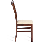 Стул деревянный с узором ручной работы Espresso варинант исполнения - 4 | Loft Concept в Барнауле